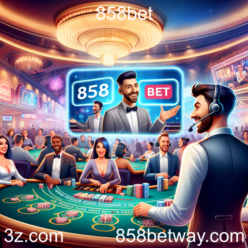 Explorando o Cassino Ao Vivo na 858bet